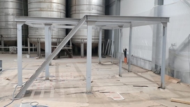 Монтаж площадки ВВУ Виганд